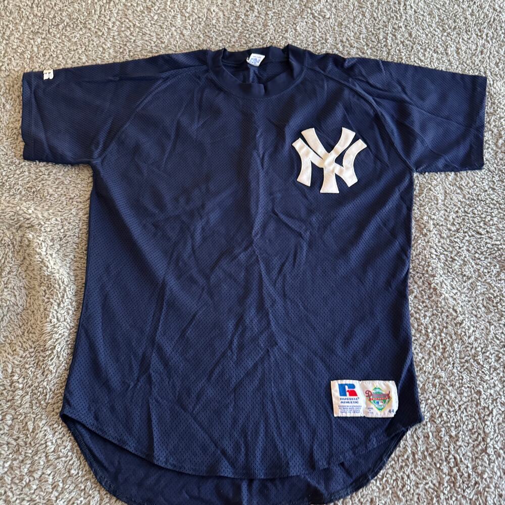Vintage Authentic Russell Athletic Roger Maris MLB New York Yankees Jersey 44 L